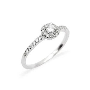 Anillo con circonitas