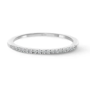 Anillo Diamantes Azalea 0.09 Oro Blanco