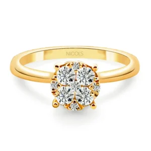 Anillo Diamantes Gardenia 0.52