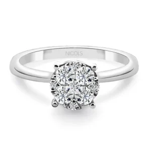 Anillo Diamantes Gardenia 0.52