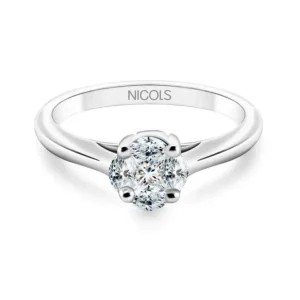 Anillo Diamantes Olivia 0.35