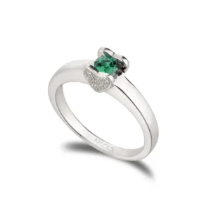 Anillo Esmeralda Love Heart