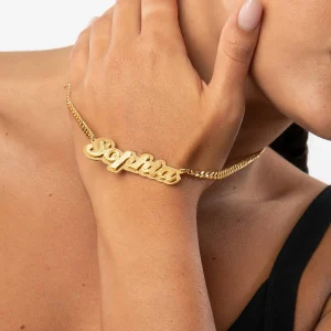 cadena con nombre oro