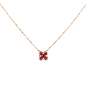 colgante oro rosa