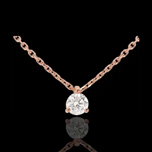 colgante oro rosa