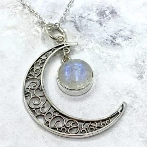 colgante piedra luna