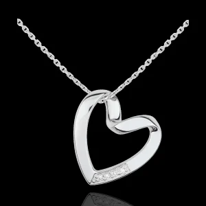 collar de oro blanco