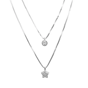 Collar doble con estrella