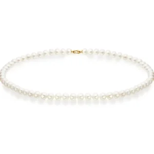 Collar Perlas 6-6.5mm Cultivadas Naturales