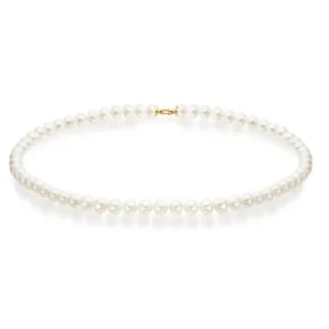 Collar Perlas 6-6.5mm Natural Cultivadas 43cm