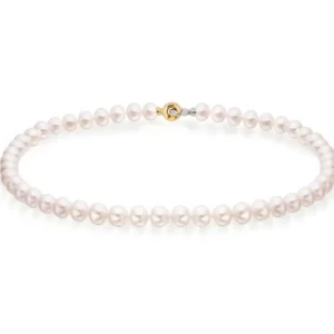 Collar Perlas Akoya 7.5-8mm Cultivadas Naturales