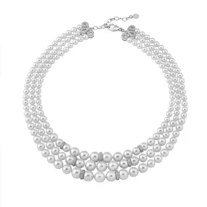 collar perlas majorica