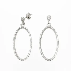 Pendiente oval