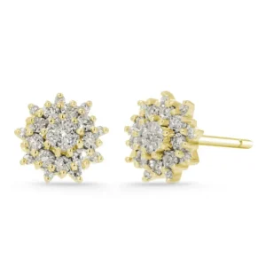 Pendientes Oro Y Diamantes Little Details