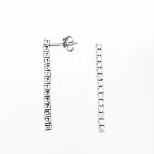 Pendientes Riviere 27 mm de longitud