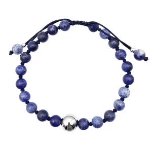 Pulsera bolas de piedra natural